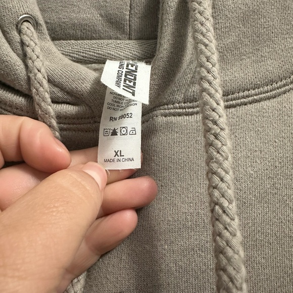 Northside Beige Men's Hoodie - Picture 4 of 5